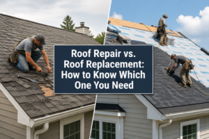 Roof Repair vs. Roof Replacement